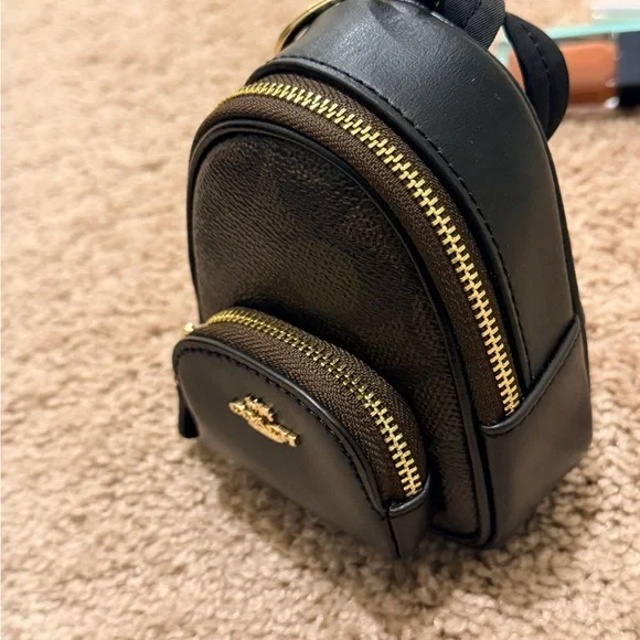 Coach Etta Flap Bag + Backpack Charm - Picture 15 of 15